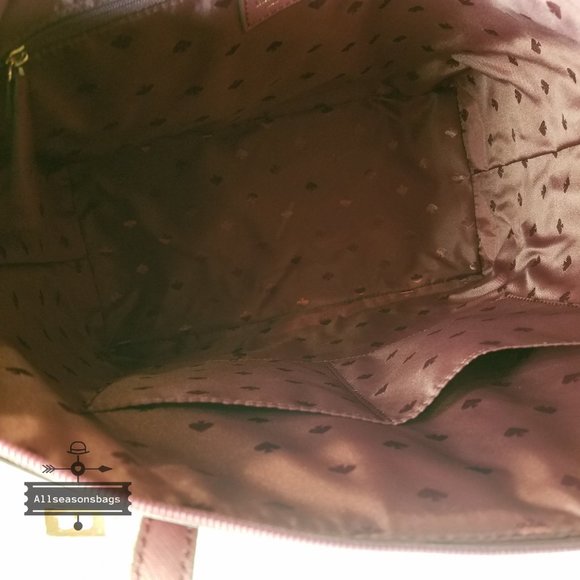 Kate spade PENNY greta court LARGE tote Cherry - Picture 8 of 9